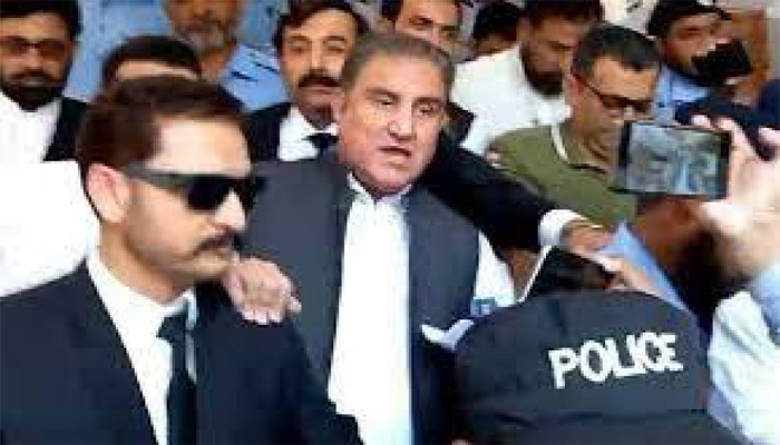 Qureshi’s physical remand extended in cipher case