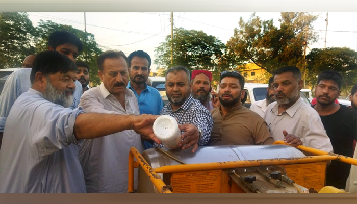 Chairman Nazimabad Town launches disinfectant spray campaign for healthier environment