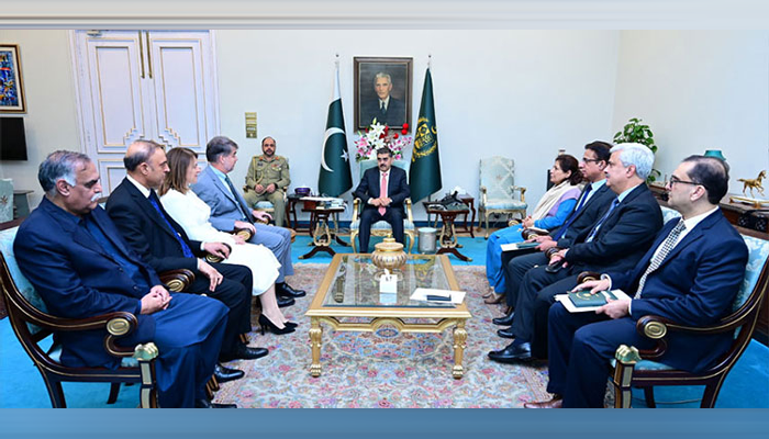 PM Kakar meets IMF Mission Chief Nathan Porter