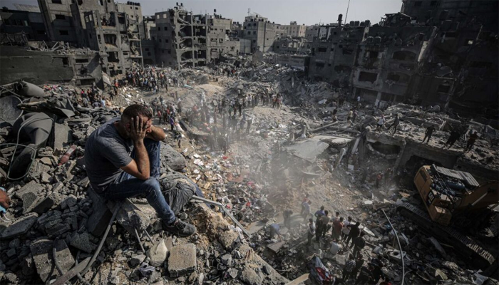 Israeli strikes devastate Gaza refugee camps, death toll approaches 22,500