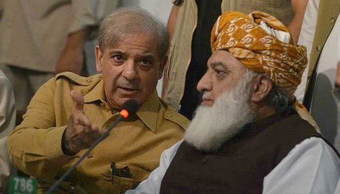 Fazlur Rehman woos Shehbaz Sharif in bid to delay elections