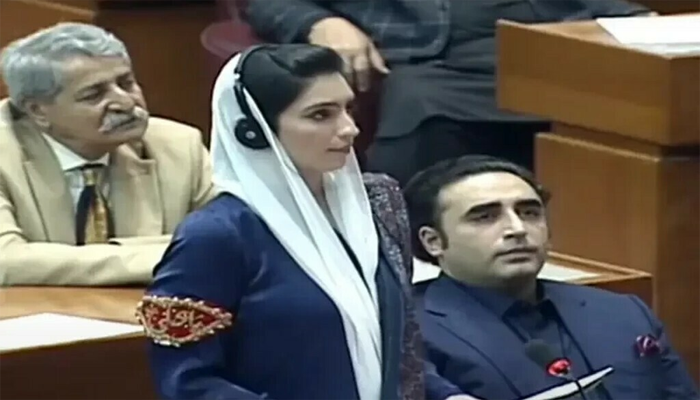 Aseefa Bhutto sworn in as member of the NA