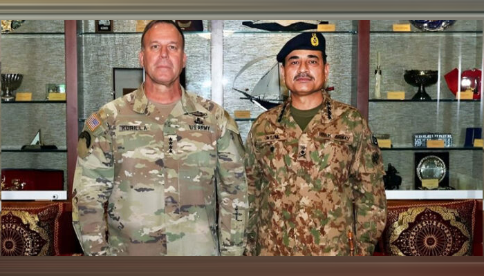 COAS Gen Asim Munir, US CENTCOM chief deliberate on mutual ties: ISPR