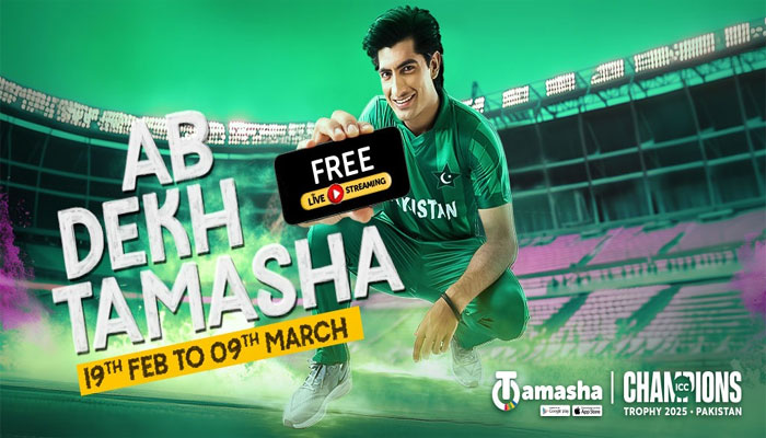 Jazz’s Tamasha to stream live ICC Champions Trophy 2025 in Pakistan