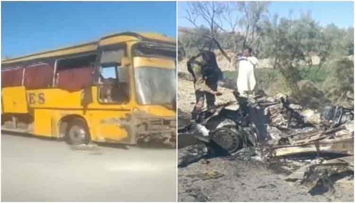 Blast targets bus in Balochistan's Khuzdar, 1 killed, several injured