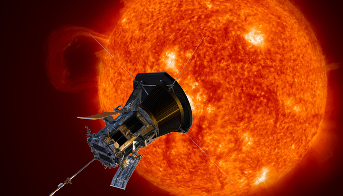 Parker Solar Probe by Nasa captures and survives intense solar activity