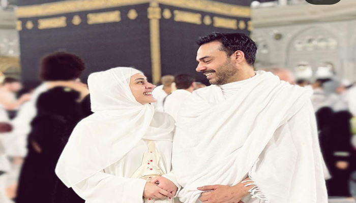 Kubra Khan and Gohar Rasheed wed in Makkah