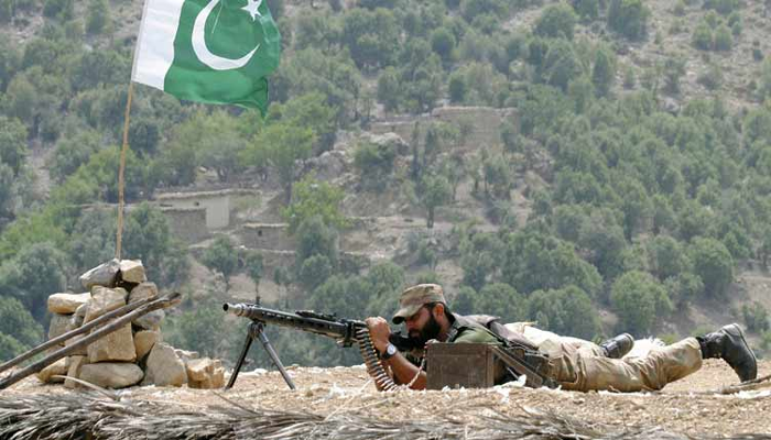 Four soldiers martyred in Afghan border terrorist strike