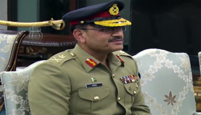 General Asim, COAS, reaffirms Pakistan's strong support for Palestine