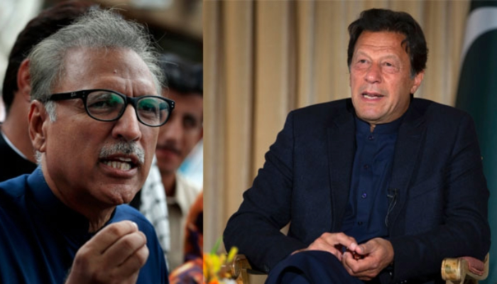 Khan and Alvi at odds over election date