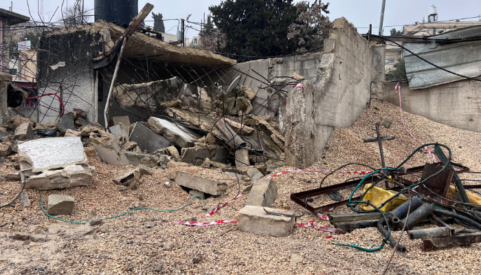 Palestinian activist’s house demolished to pave way for ‘biblical theme park’