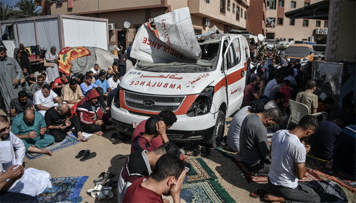 UN official condemns dire conditions at Nasser Hospital as "place of death"