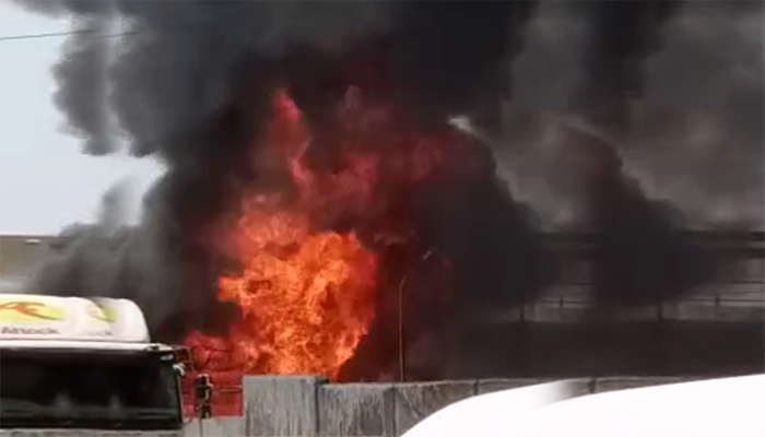 Fire erupts after ‘explosion’ at Factory in PQ