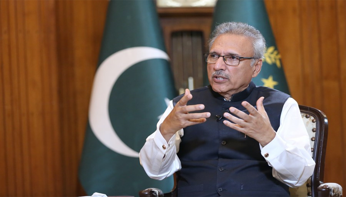 President Dr. Arif Alvi expresses deep concern over Gaza crisis