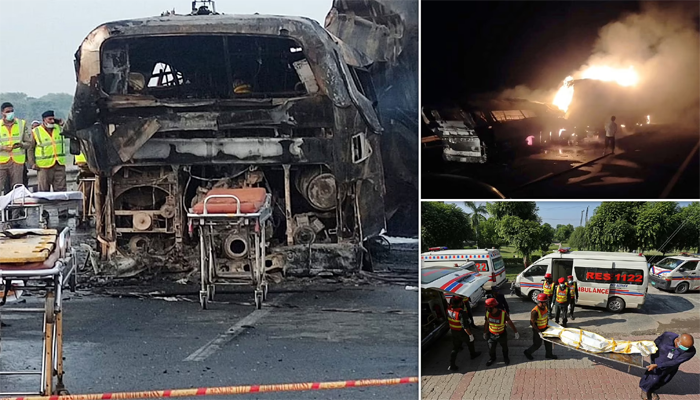 20 burnt to death, 14 injured in horrific road crash