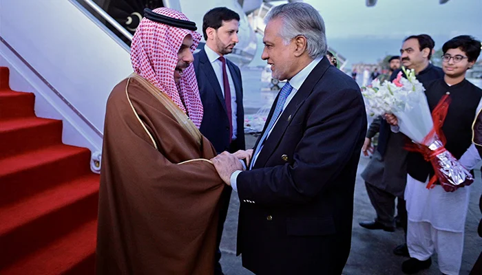 Saudi FM reaches Pakistan for economic cooperation talks