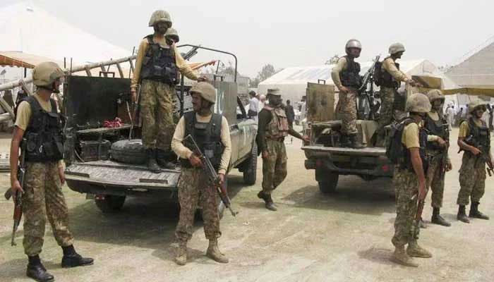 Seven terrorists killed in DI Khan security operation