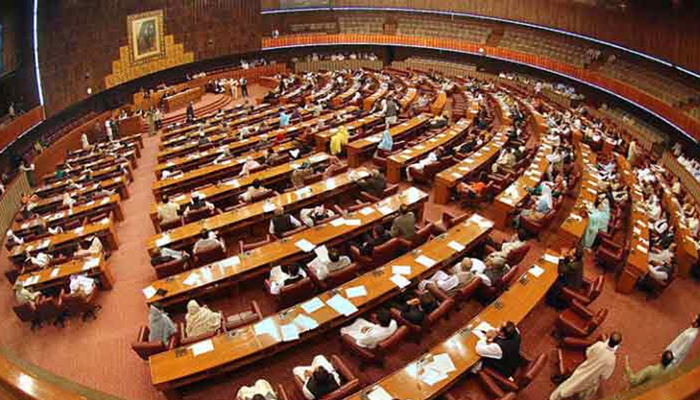 Parliament's joint session passes four bills despite opposition uproar