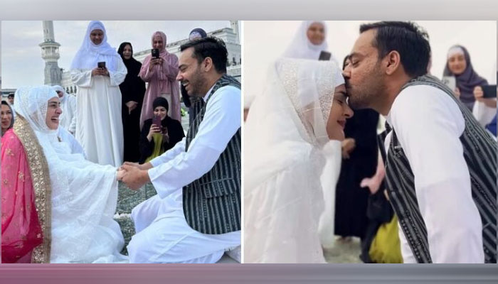 Kubra Khan and Gohar Rasheed's nikah video goes viral